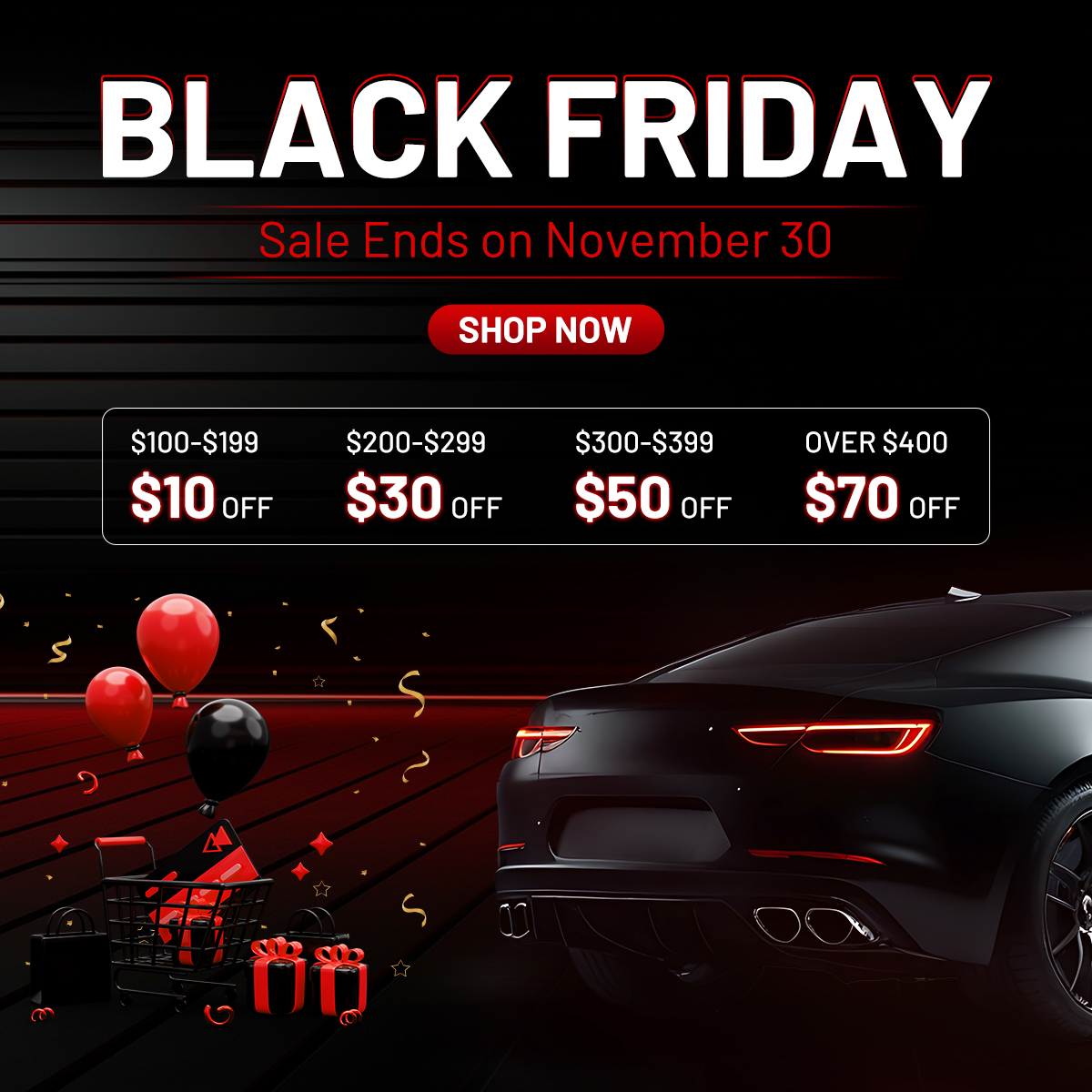 FLASHARK BLACK FRIDAY SALE